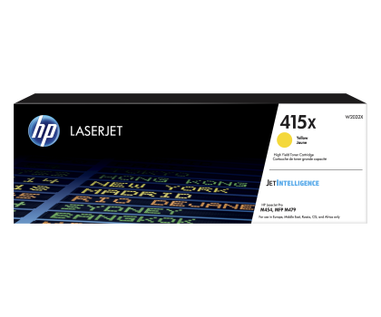 Toner HP 415X W2032X żółty